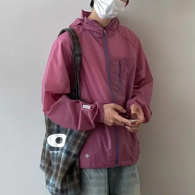 冈哉 多口袋拉链设计美式冰丝透气多巴胺穿搭通勤日常百搭凉感中性风轻薄户外山系长袖夹克外套 男女同款