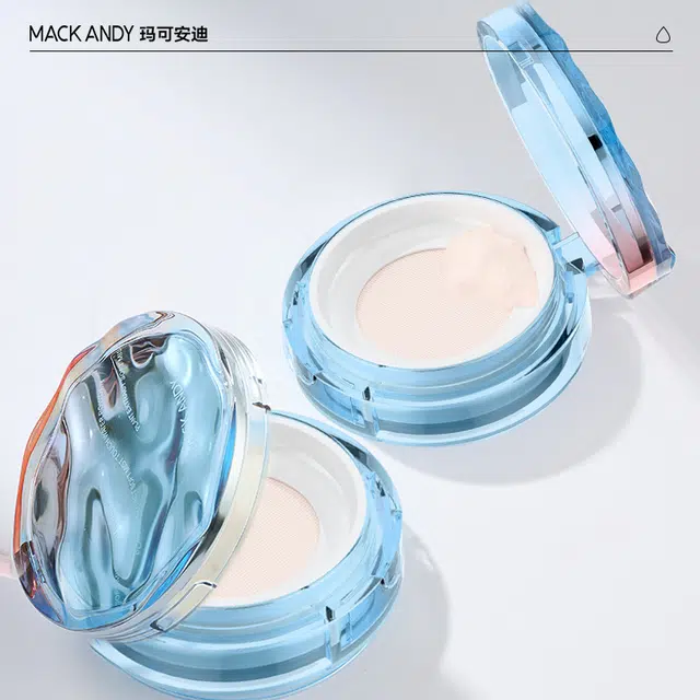 玛可安迪 水散粉+粉底液组合套装 控油易上色自然防水彩妆磨皮哑光雾面不脱妆不卡粉提亮肤色均匀肤色