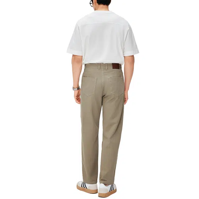 丹宁哲学 薄款直筒舒适透气百搭时尚牛仔裤 男款