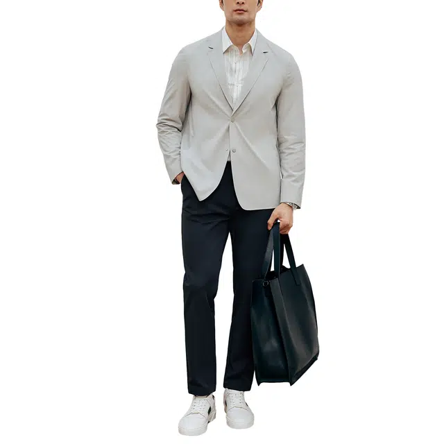 圣赫 时尚舒适气质西装 男款