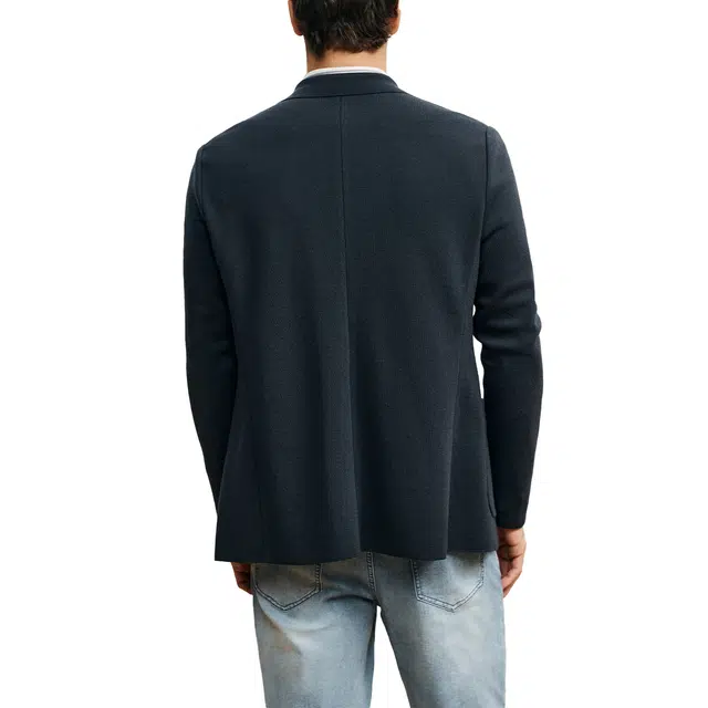 丹宁哲学 高档舒适针织休闲时尚百搭西装 男款