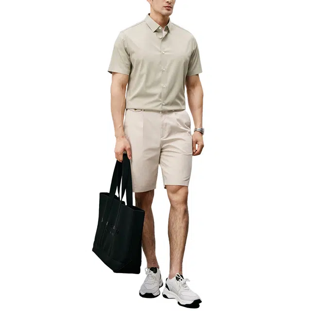 丹宁哲学 夏季商务基础百搭 丝滑莫代尔抗皱面料衬衫 男款