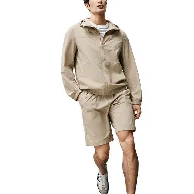 丹宁哲学 夏季舒适零感中腰休闲短裤 男款