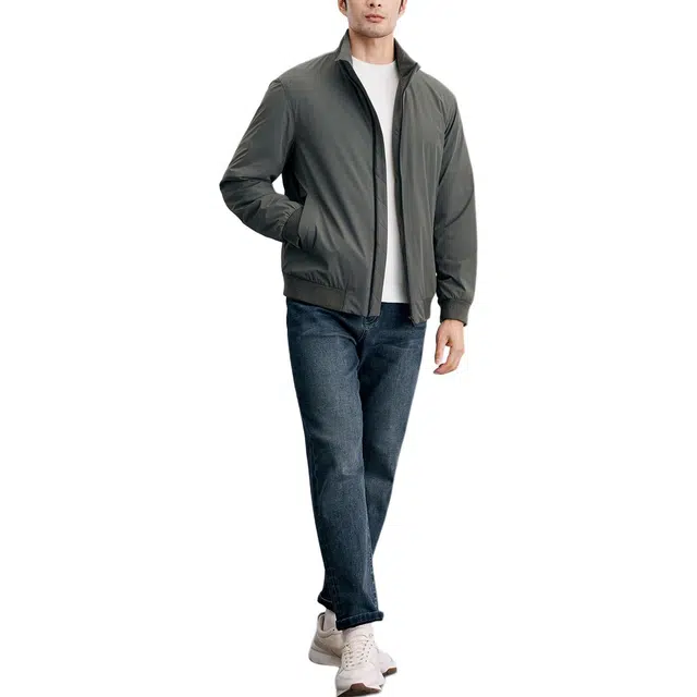 丹宁哲学 超柔科技保温棉填充保暖立领标准棉服 男款