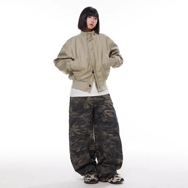 桴生 美式复古设计感百搭休闲夹克 女款