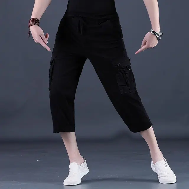 尘映 宽松百搭裤工装裤休闲短裤 男款