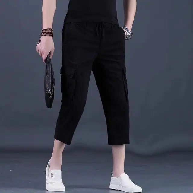 尘映 宽松百搭裤工装裤休闲短裤 男款