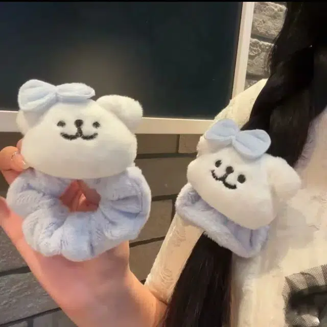 希铃 卡通甜美 金丝绒 发夹 女款