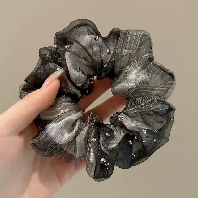 希铃 闪亮气质优雅 网纱 发圈 女款