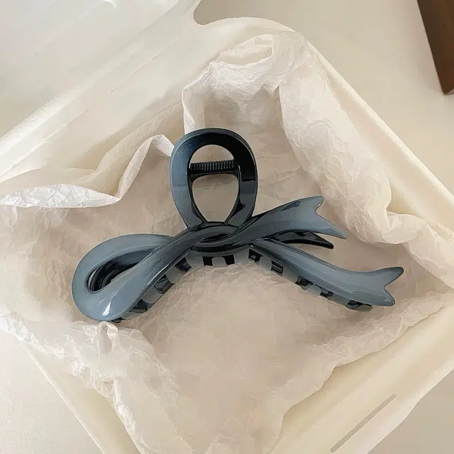 希铃 高级感渐变色气质 亚克力 发夹 女款