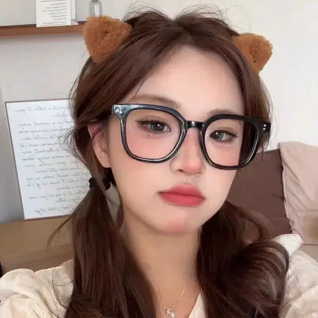 希铃 可爱毛绒猫耳朵柔软 聚酯纤维 发夹 女款