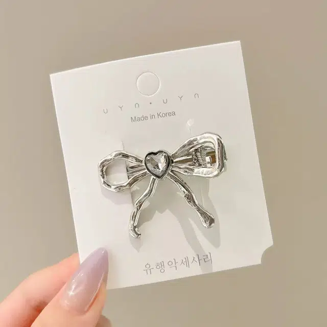 希铃 甜酷风少女感 简约 金属 发夹 女款