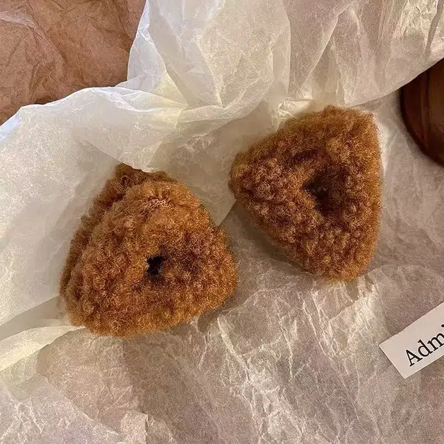 希铃 可爱毛绒猫耳朵柔软 聚酯纤维 发夹 女款
