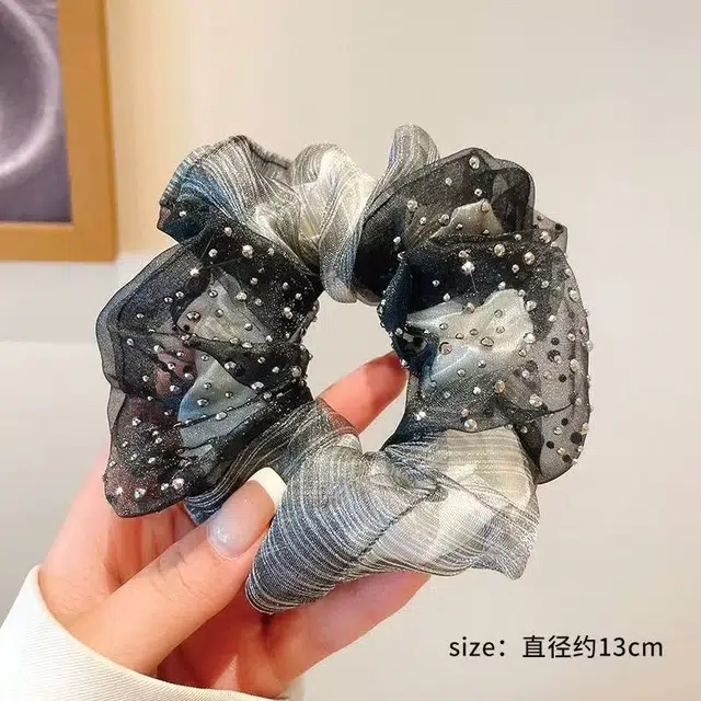 希铃 闪亮气质优雅 网纱 发圈 女款