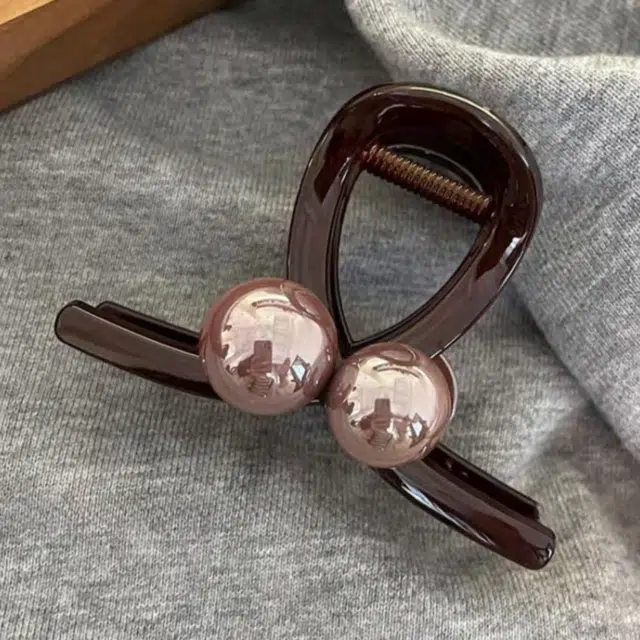 希铃 精致简约 珠珠高级感 百搭优雅发夹 女款