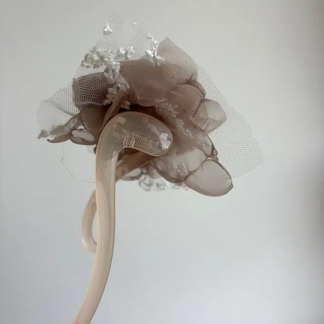 希铃 花朵 森系 温柔 唯美  超仙浪漫优雅  蕾丝 亚克力 发夹 女款