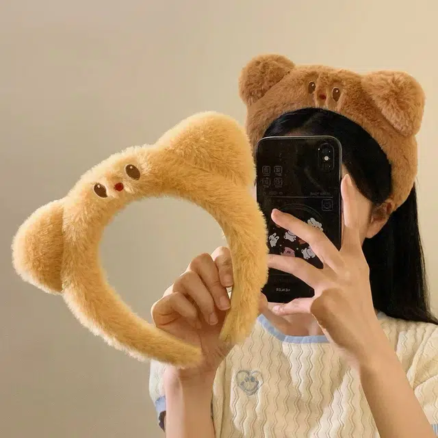 希铃 软萌可爱小时尚百搭 涤纶 发箍 女款