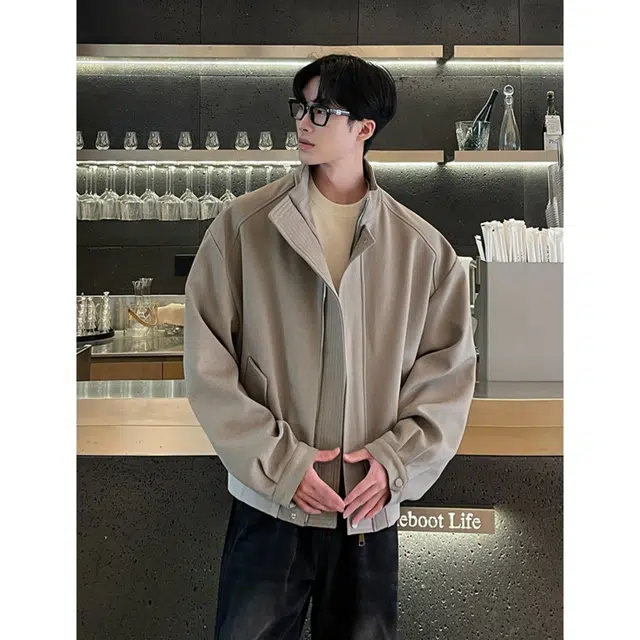春秋季高级感百搭短款立领外套西装 男女同款