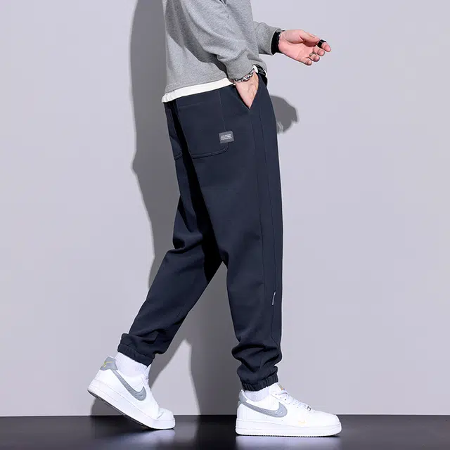 赛瀚 高级感哈伦裤束脚休闲裤男款春秋舒适亲肤时尚百搭户外运动男装宽松长裤显瘦显高青少年美式高街风潮流日常通勤外穿卫裤 男女同款