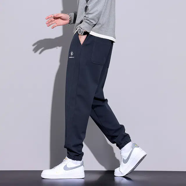 赛瀚 高级感哈伦裤束脚休闲裤男款春秋舒适亲肤时尚百搭户外运动男装宽松长裤显瘦显高青少年美式高街风潮流日常通勤外穿卫裤 男女同款