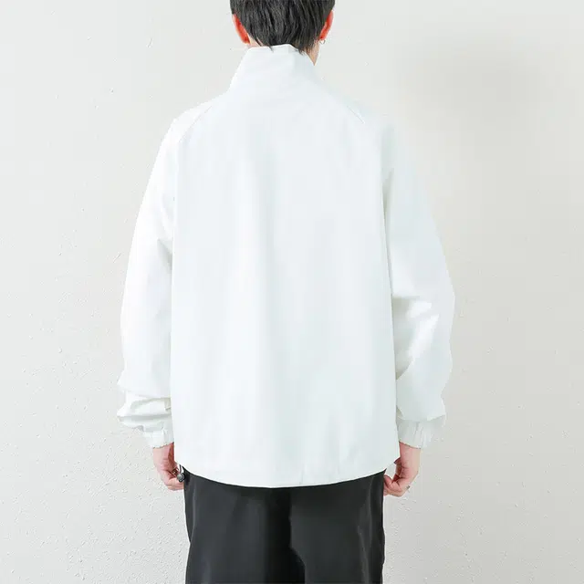 赛瀚 潮牌夹克男款立领防风休闲外套秋季厚款百搭舒适亲肤男装上衣宽松显瘦显高青少年高街外穿通勤高级感男士衣服 男女同款
