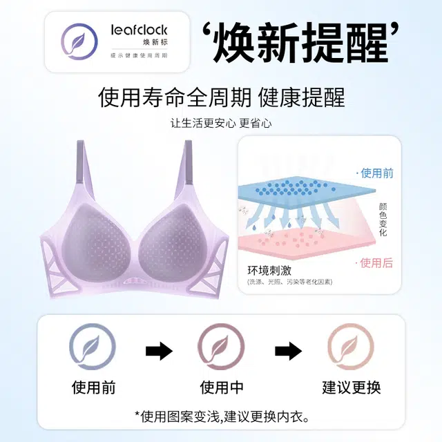 都市丽人 无痕凉感透气薄款小胸聚拢无钢圈上托防下垂收副乳舒适文胸 女款