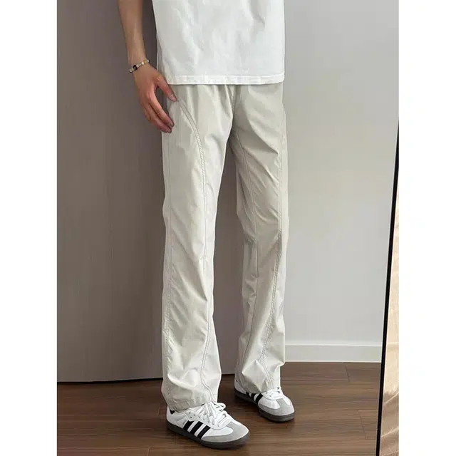 帝狼牛 夏季尼龙速干薄款三防显瘦伐木百搭工装裤休闲裤 男女同款