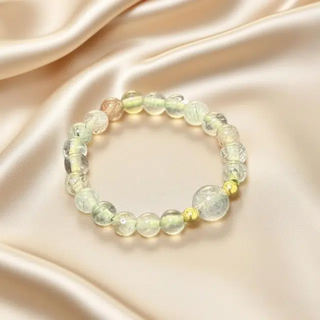 千叶珠宝 翠晶玲珑琉光绕指新中式中国风小众设计款轻奢高级感优雅大气精致贵气古典气质#好运天然 白水晶 戒指 男女同款情侣款