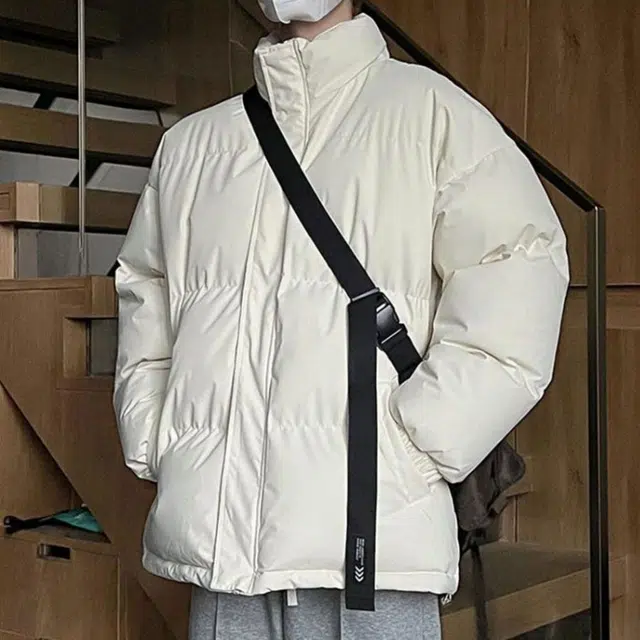 木木兔 复古国潮牌棉服女冬季加厚面包服个性棉衣设计感外套 男款