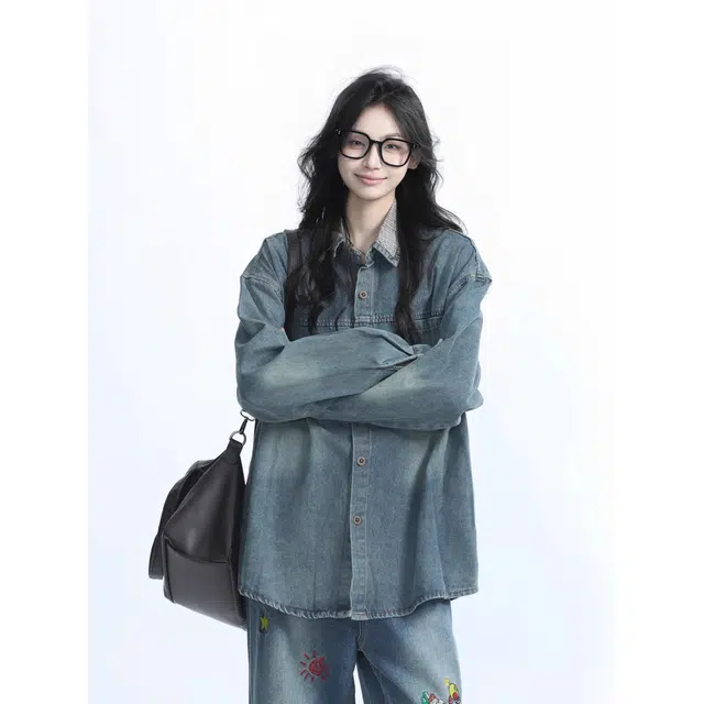 木木兔美式工装外套 短款行政高级感轻奢夹克 儿童款