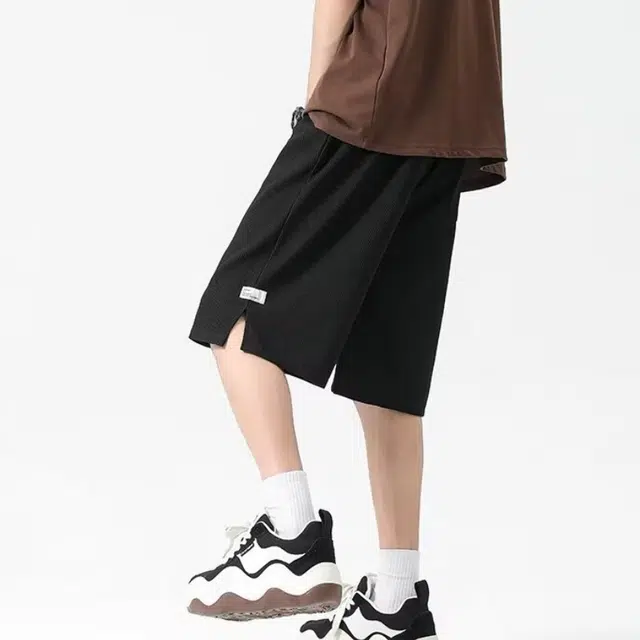 木木兔 美式潮牌百搭休闲宽松重磅中工装短裤 男款