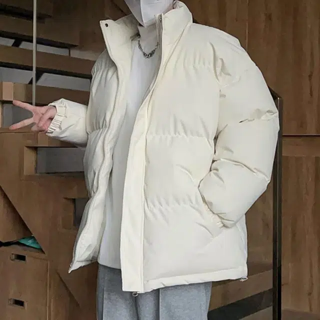 木木兔 复古国潮牌棉服女冬季加厚面包服个性棉衣设计感外套 男款