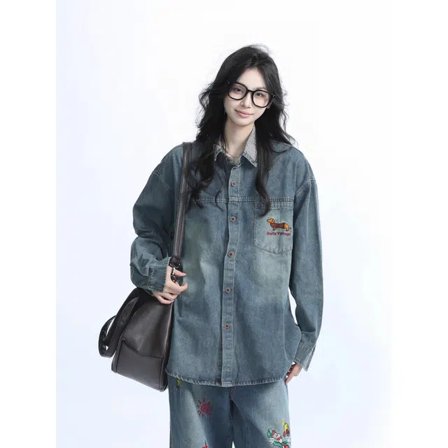 木木兔美式工装外套 短款行政高级感轻奢夹克 儿童款