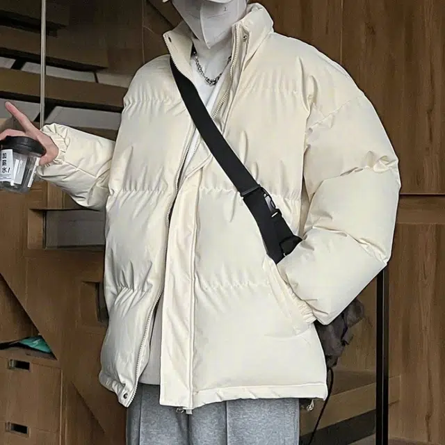 木木兔 复古国潮牌棉服女冬季加厚面包服个性棉衣设计感外套 男款