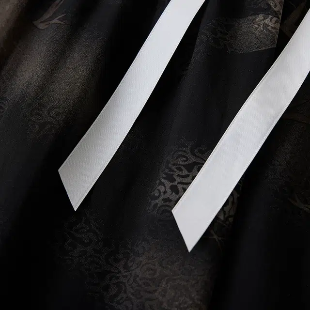 缪斯的诱惑 印花透气丝带装饰空调裤防蚊裤满印亲肤可外穿可爱清新简约风甜美长裤睡裤 女款