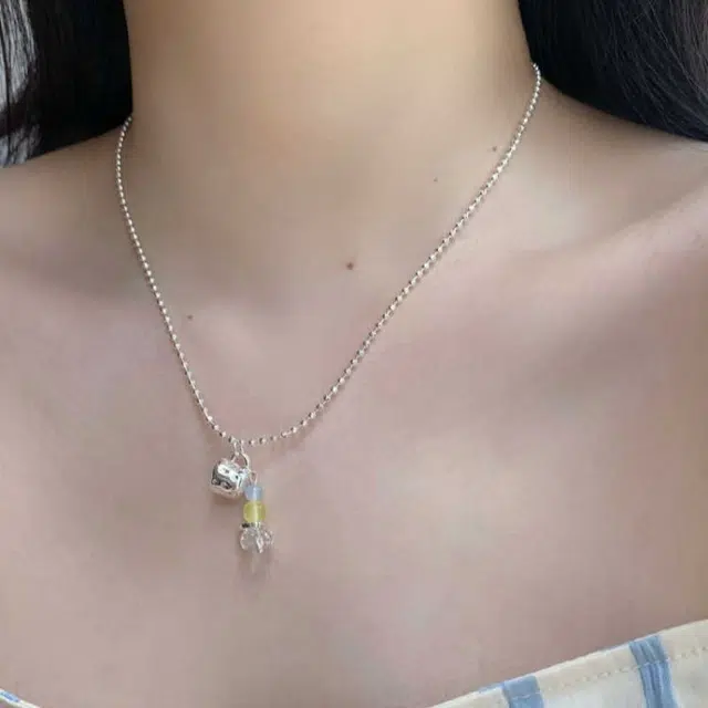 饰之颜 创意杯子 可爱小众设计百搭高级感锁骨链 锌合金 项链 女款