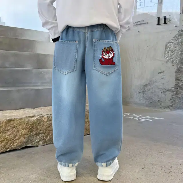 唐狮童装牛仔裤 舒适休闲百搭 中小童