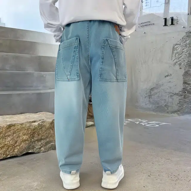 唐狮童装牛仔裤 亲肤百搭休闲舒适 中小童