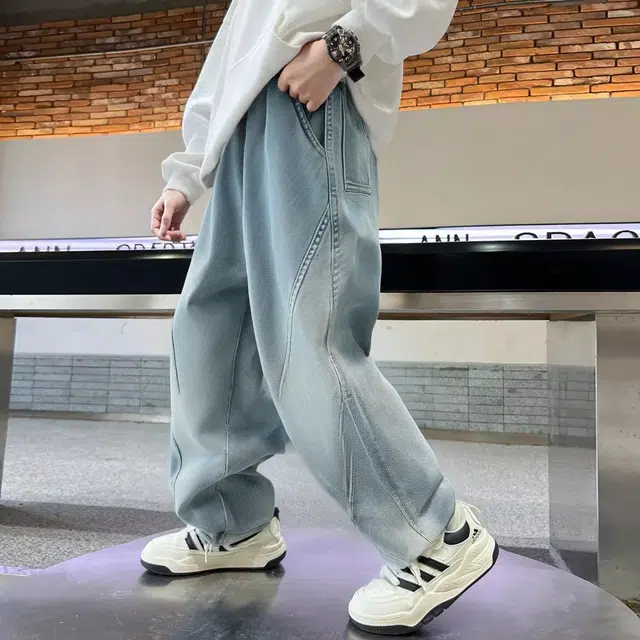 唐狮童装牛仔裤 亲肤百搭休闲舒适 中小童
