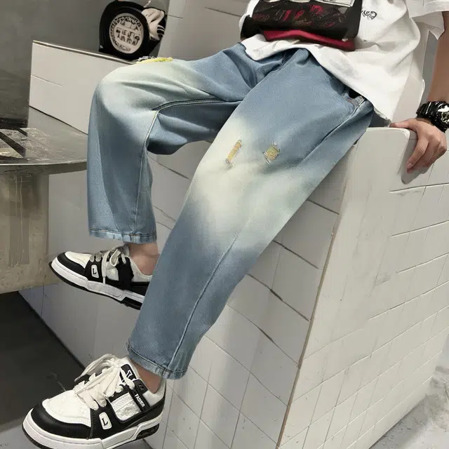 唐狮童装牛仔裤 休闲舒适百搭 中小童