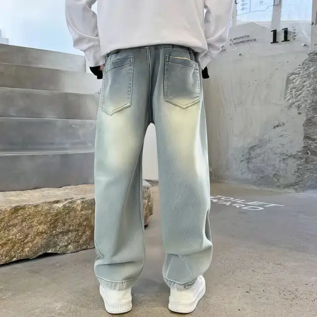 唐狮童装牛仔裤 复古时尚百搭休闲舒适 中小童