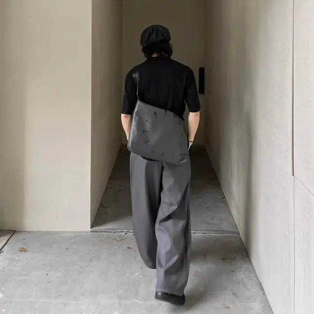徐百货 美式高级感裤子夏季流行穿搭西裤宽松直筒阔腿垂感休闲裤西装裤 男女同款