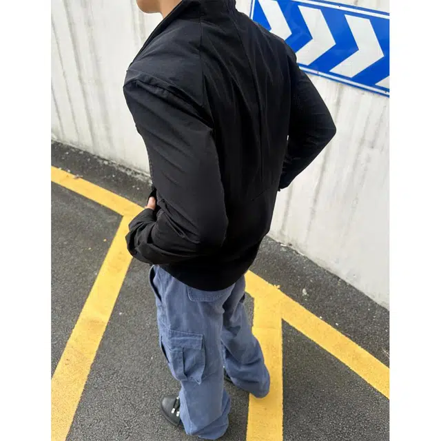 徐百货 美式机能轻薄立领网眼透气百搭时尚舒适防晒服 男女同款