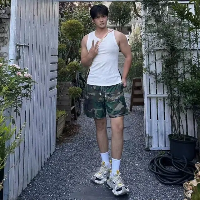 徐百货 美式重磅螺纹工字百搭无袖复古运动健身跨栏汗衫背心 男女同款