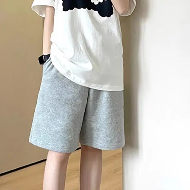 徐百货 美式运动薄款美式直筒五分裤潮流百搭宽松舒适休闲短裤 男女同款