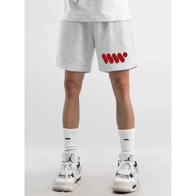 徐百货 运动裤子薄款潮牌痞帅炸街美式高街直筒中裤休闲五分裤工装短裤 男女同款