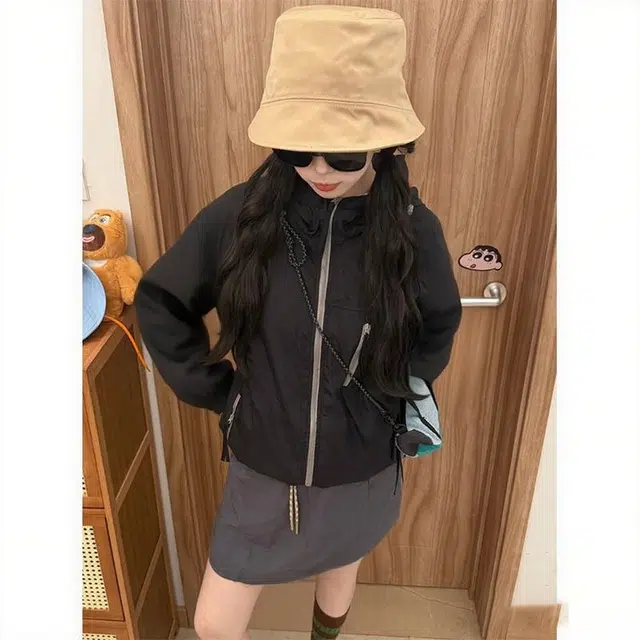 徐百货 多巴胺薄款速干透气百搭户外骑行防晒服 男女同款