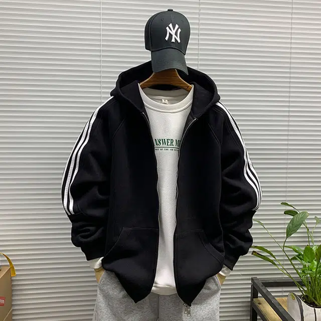 徐百货 双拉链设计感美式复古重磅高级感卫衣 男女同款