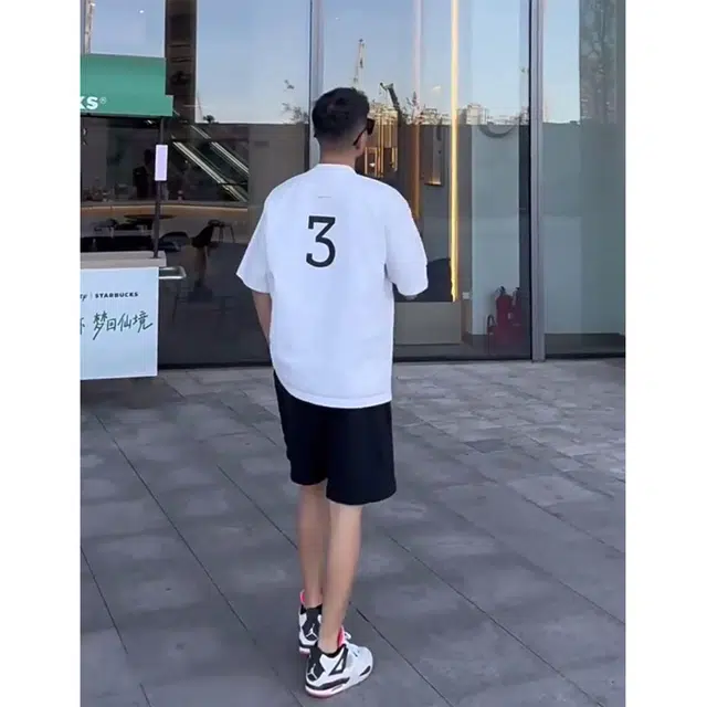 徐百货 美式青少年夏季篮球运动高级感百搭五分运动中裤休闲短裤 男女同款