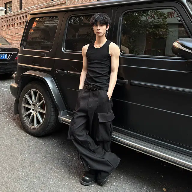 徐百货 简约百搭重磅美式无袖背心 男女同款